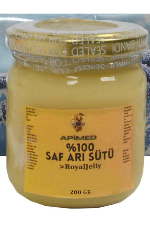 Arı Sütü 200 Gr – %100 Saf Jelli Buz Poşeti İle Strafor Kutuda Soğuk Zincir Gönderim