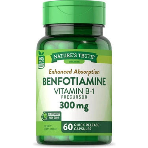Benfotiamine 300 mg 60 Kapsul Vitamin B1 Precursor Enhanced Absorption