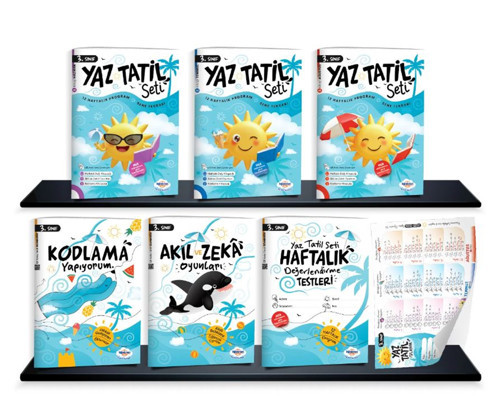 3.Sınıf Yaz Tatil Kitabı Seti - Öğretmenevde Yayınları (2025-2026)