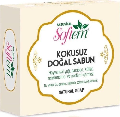 Doğal Kokusuz Sabun 130 Gr