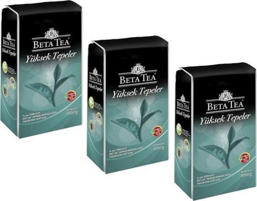 Beta Yüksek Tepeler Türk Çayı 1000 gr X 3 Adet