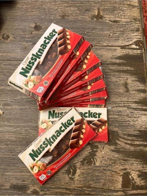 20'li Nussknacker Sütlü Fındıklı 20x100gr Alman Çikolatası