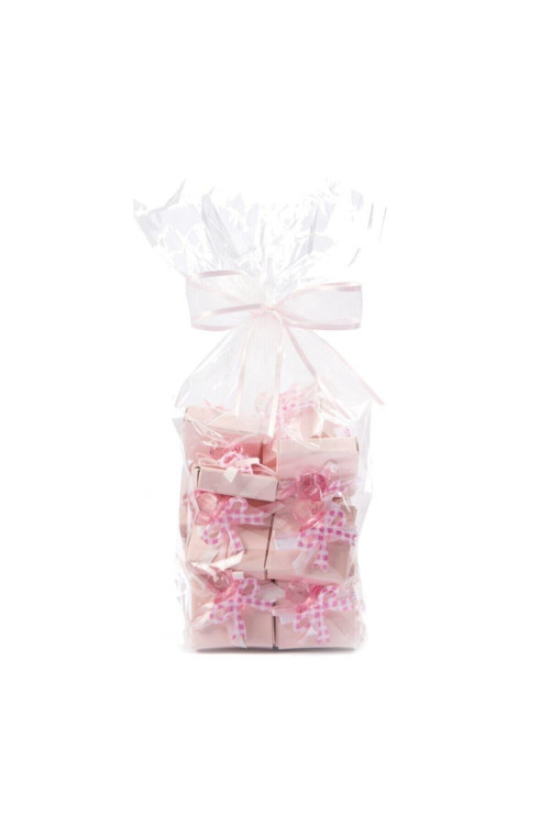 Dekorlu Emzik Pembe 400g - Kız Bebek Çikolatası- Ikramlık Çikolata