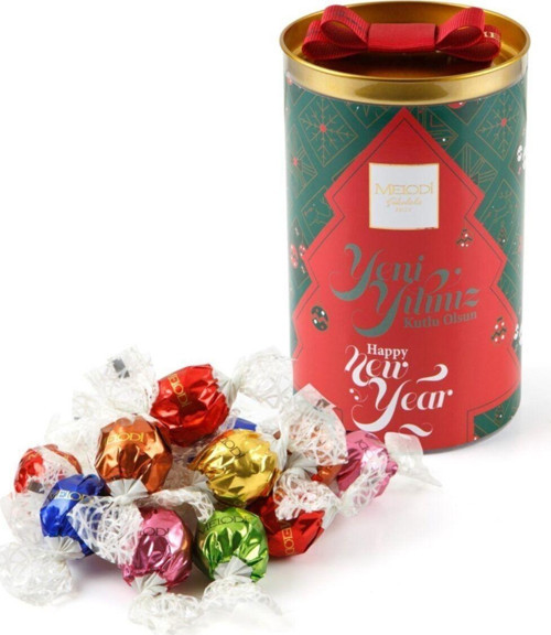 Melodika Yılbaşı Twist Çikolata 250 Gr
