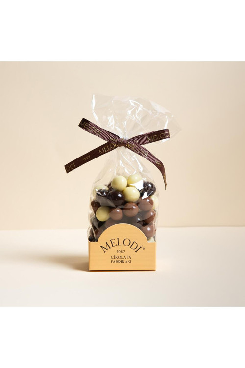 Mini Kahve Çekirdekli 150g Sütlü-Bitter-Beyaz Çikolatalı- Ikramlık Çikolata