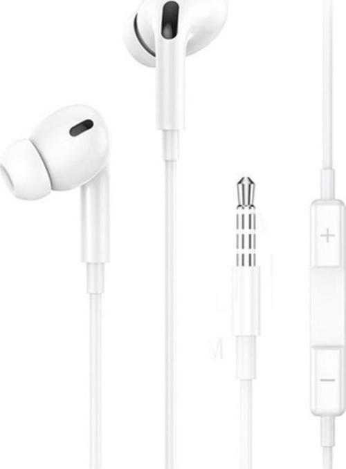 Pro3 3.5mm Jack Girişli Mikrofonlu Kulaklık Beyaz