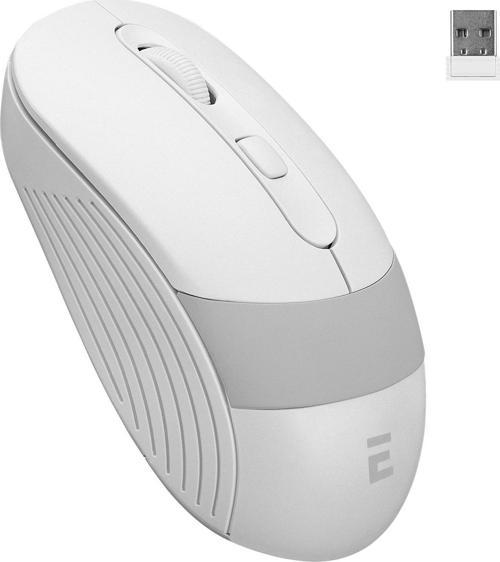 Sm-18 Usb Beyaz-Gri 2.4Ghz Optik Kablosuz Mouse