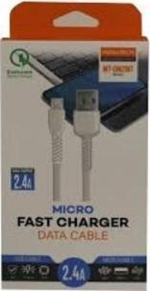 Mt-Dm2Mt 2.4A Micro 2 Metre Data Şarj Kablosu