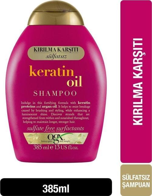Keratin Oil Shampoo 385 ml