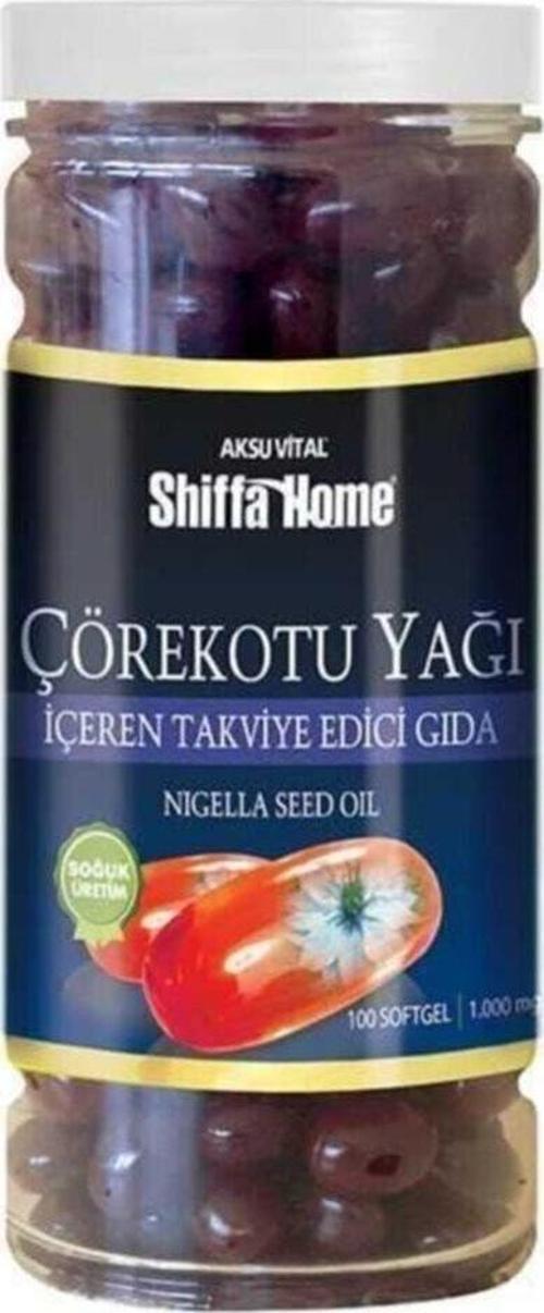 M01772 Çörek Otu Yağ 1000 Mg X 100 Soft Jel Aksuvital