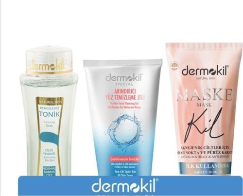 Sivilce Maske 75 Ml, Karma Tonik Ve Jel 3'li Set