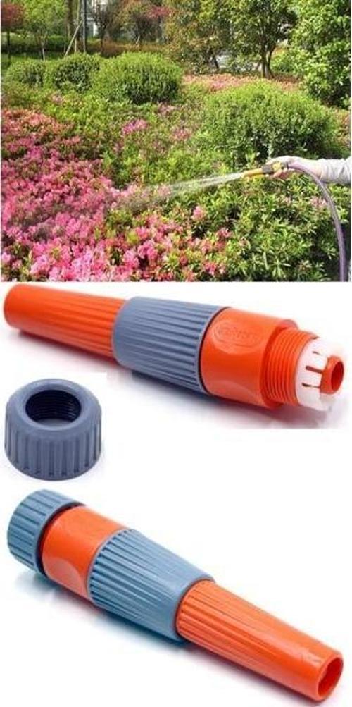 1/2 Lans Ayarlı Hortum Ucu Lans Sprey Bahçe Sulama Hortum Ucu Yıkama Sulama Aparatı