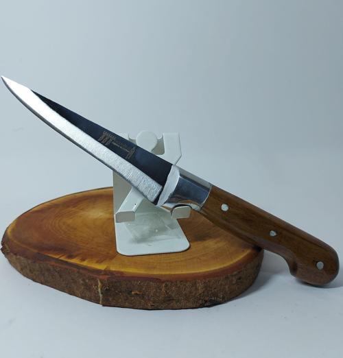 24 cm Bilezikli Kurban Et Sıyırma Yüzme Bıçağı  Orjinal El  Dövmesi Çelik Sürmene Bilezikli Kemik Sıyırma Bıçağı 