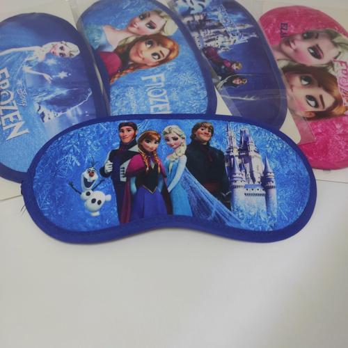 Göz Bandı Elsalı Uyku Bandı Karlar Ülkesi Figürlü Göz Bandı Frozen Anna Figürlü Gece Uyku Bandı Göz Maskesi