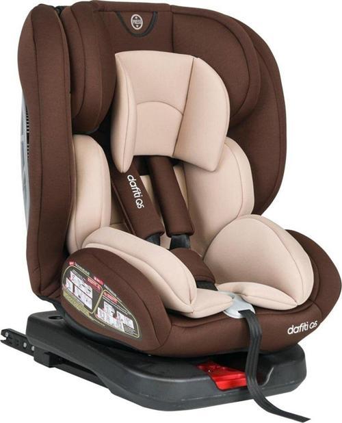 Dafiti 0-36 Kg 360 Derece Dönebilen Oto Koltuğu Isofix Kahverengi
