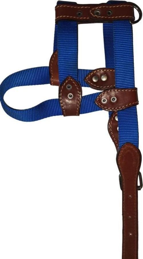 Lovely Ayarlanır Köpek Göğüs Tasması 2,5cm 10-20 Kg Aralığındaki Köpeklere MAVİ