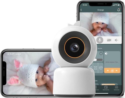 3MP HD Akıllı Kameralı ve Sesli Bebek Monitörü