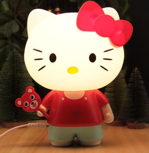 Hello Kitty Gece Lambası ve Masa Lambası