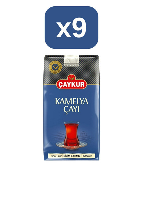 Kamelya 1000 gr 9 lu Paket Dökme Çay