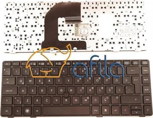 HP EliteBook 8460P 6460B Notebook Klavyesi (Siyah TR) KL0705TR