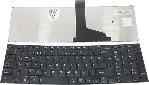 Toshiba Satellite C50-A, C55-A Notebook Klavyesi (Siyah TR)