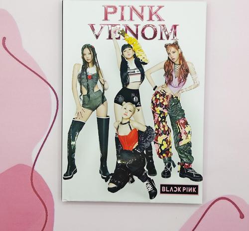 Sert Kapaklı A5 Not Defteri , Tarihsiz Ajanda -  Venom Blackpink