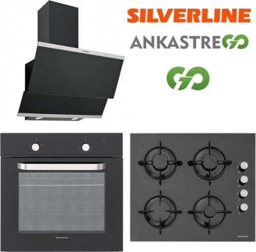 Siyah Cam Ankastre Set Bo6275B01 - Cs5349B01 - 3420