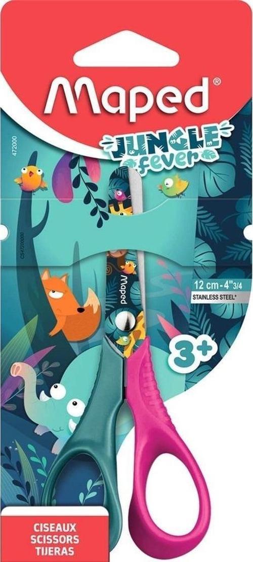 12 Cm Jungle Fever Vivo Çocuk Makası (Karışık Renk 1 Adet) 472000