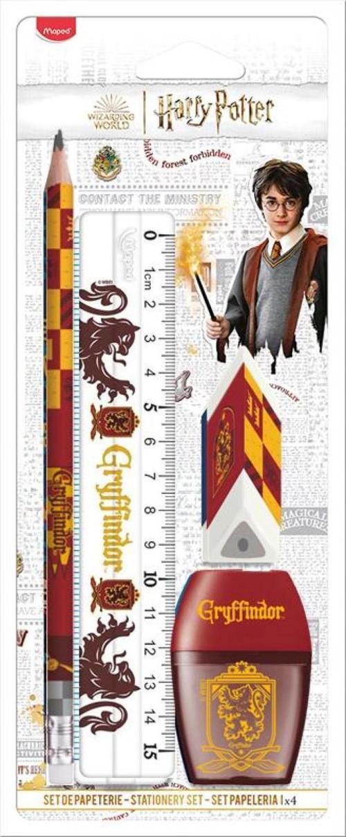 Harry Potter Kırtasiye Seti 4 Parça - Gryffindor 981880