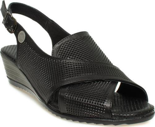D24Ys-1475Z Siyah Kadın Sandalet