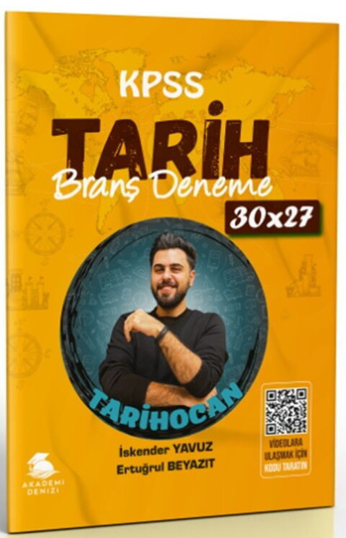KPSS Tarih 30x27 Branş Deneme Akademi Denizi