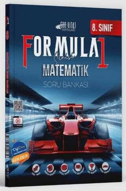 8. Sınıf Formula 1 Serisi Matematik Soru Bankası Son Viraj Yayınları