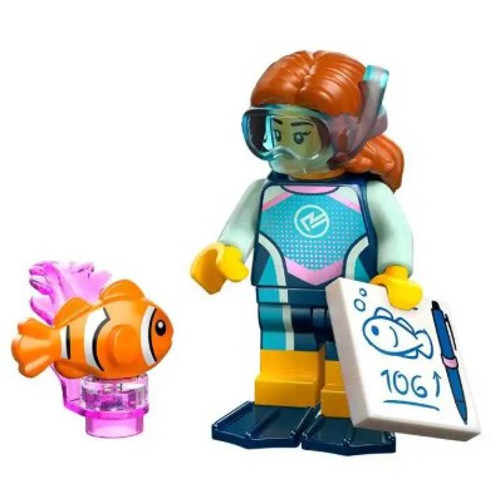 Minifigür 71052 Seri 29 - 02 Marine Biologist