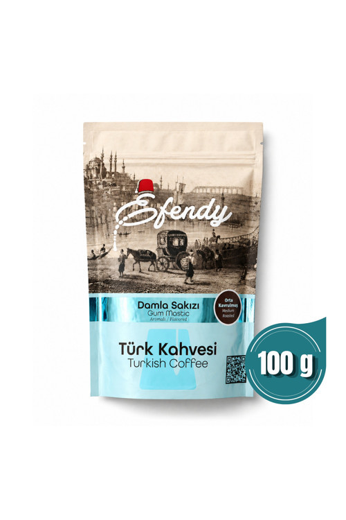 Efendy Damla Sakızlı Türk Kahvesi 100Gr | Geleneksel Orta Kavrum