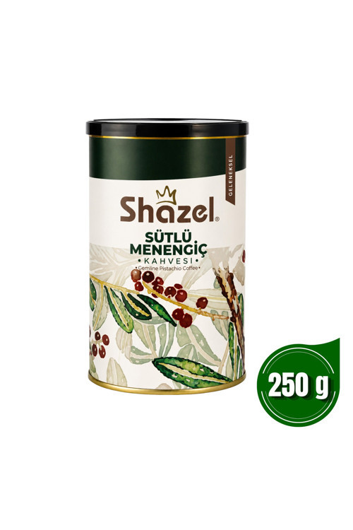 Menengiç Kahvesi Teneke Kutu 250Gr | Kafeinsiz | Geleneksel | Sütlü Menengiç Kahvesi
