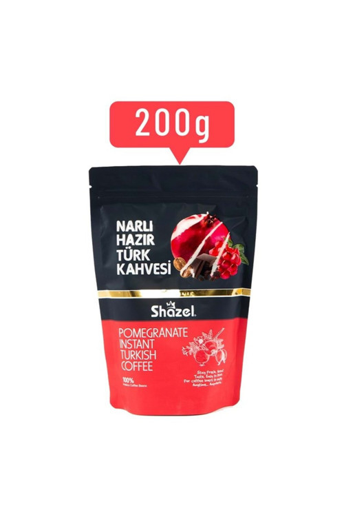 Narlı Hazır Türk Kahvesi 200Gr | Doğal Nar Aromalı | Özel Seri