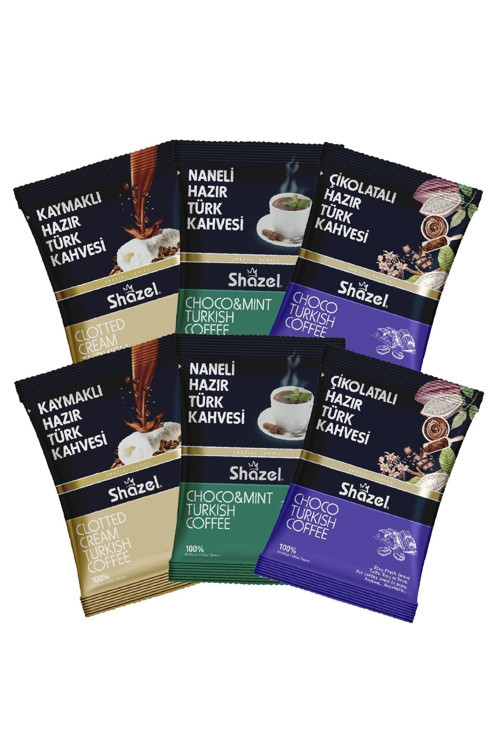 Hazır Karma Special Hazır Türk Kahvesi 6'Lı (100Gr. X 6 Adet)