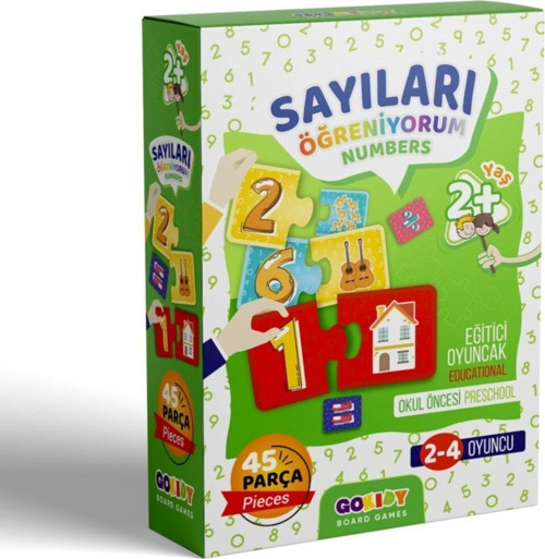 Gokıdy Sayıları Öğreniyorum Puzzle Seti