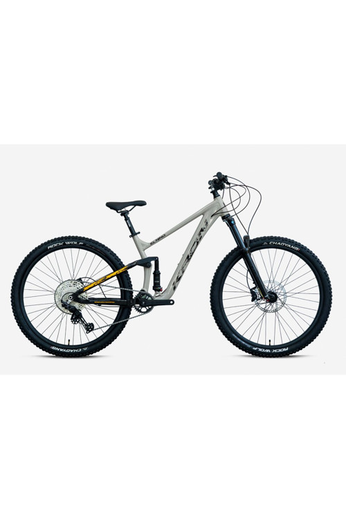 El Nıno - 29" Mtb Full Sus. - 425Mm - 11 Vites - H.Disc - Bej-Siyah / Sarı