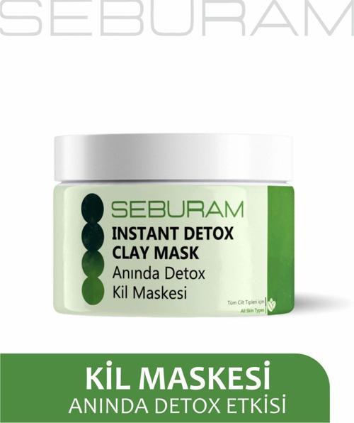 Doğal Siyah Nokta Ve Akne Karşıtı Gözenek Sıkılaştırıcı Kil Yüz Maskesi 500gr