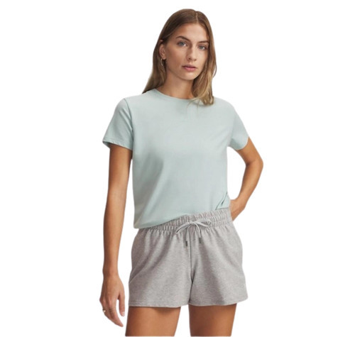 A1383648-477 Ua Rival Core Ss Kadın T-Shirt Mavi
