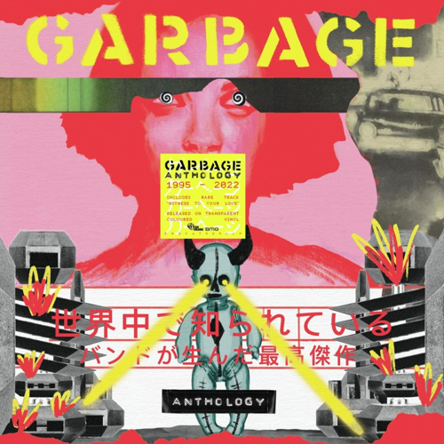 Garbage - Anthology Plak 2LP Transparent Yellow Vinyl