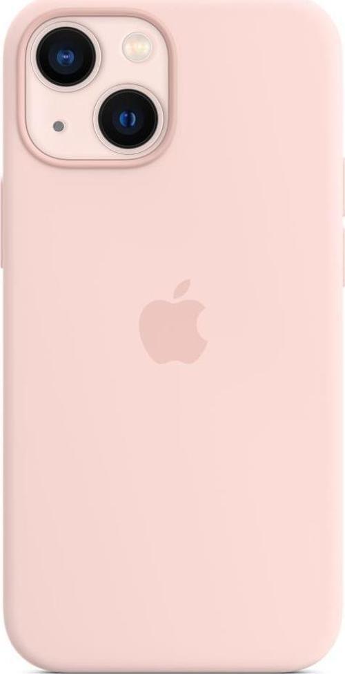 iPhone 13 Mini MagSafe Özellikli Silikon Kılıf Puslu Pembe MM203ZM