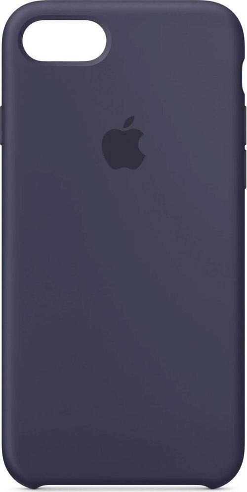 Apple iPhone 7/8 Kamelya (Camellia) Silikon Kılıf Kauçuk Arka Kapak Gece Mavisi