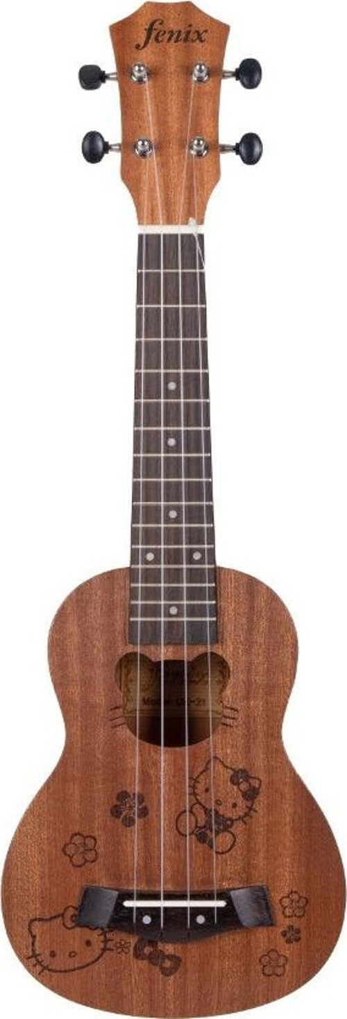PS-SKT-10-21H/SN Soprano Ukulele (Hello Kity)