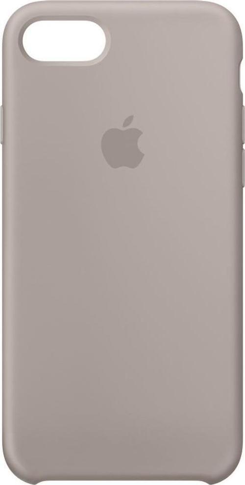 Apple iPhone 7/8 Kamelya (Camellia) Silikon Kılıf Kauçuk Arka Kapak Koyu Gri