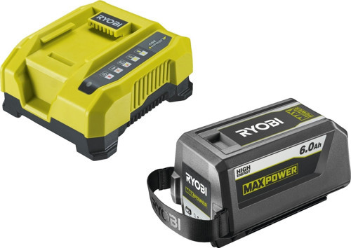 RY36BK60B-160 Max Power 36V 6.0 Ah Akü + Hızlı Şarj Cihazı Seti - 5133005977
