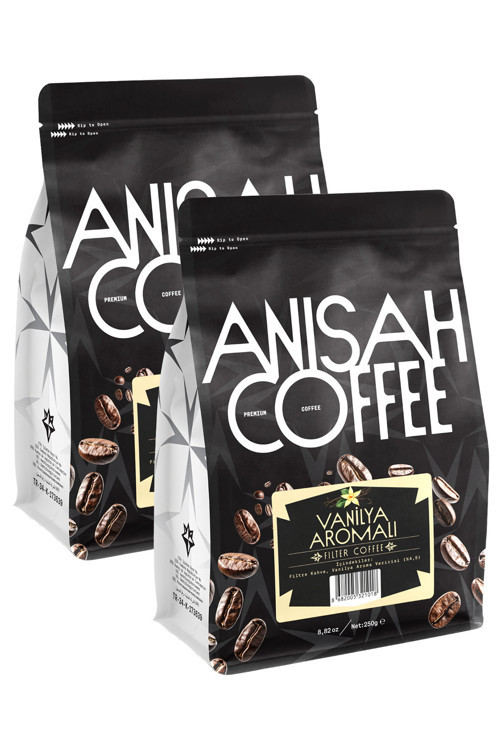 Vanilya Aromalı Filtre Kahve 2 X 250 Gram