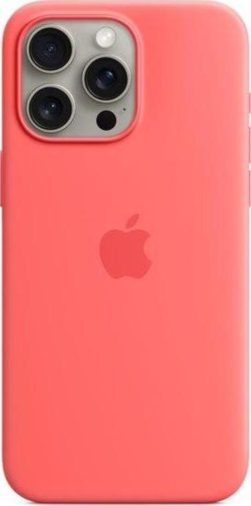 iPhone 15 Pro Max için MagSafe özellikli Silikon Kılıf - Guava - MT1V3ZM/A