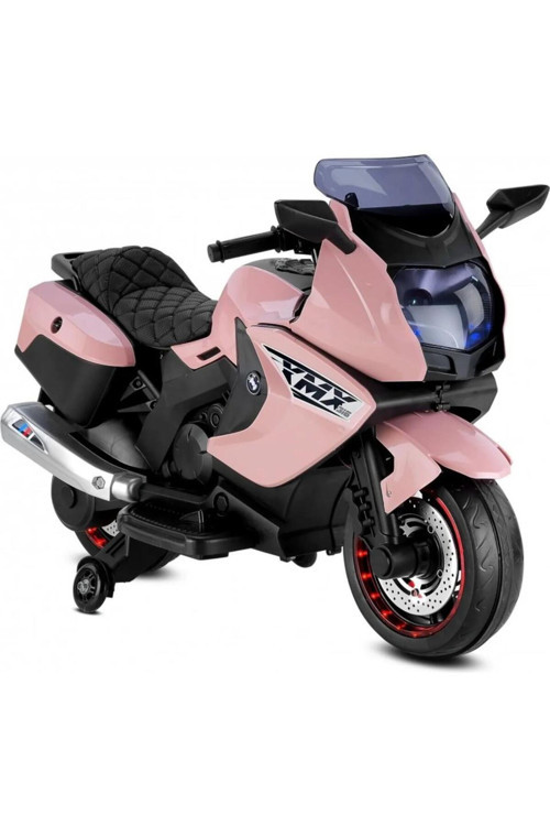 Ümit Ledli 12 Volt Akülü Motor (Pembe)